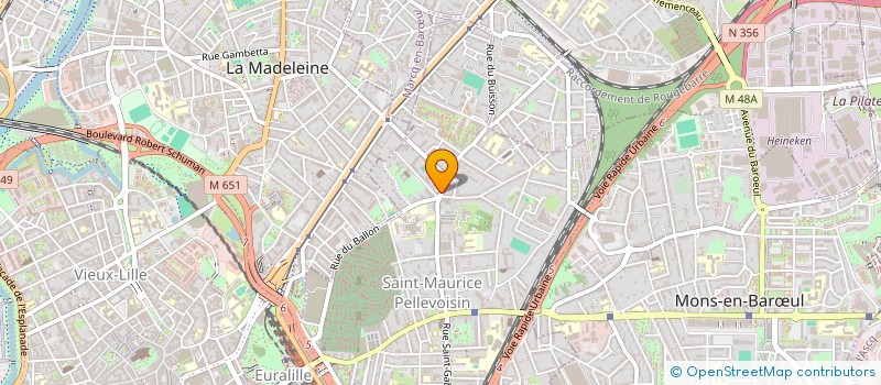 localisation de l'entreprise HELLOCLOTHING à LILLE