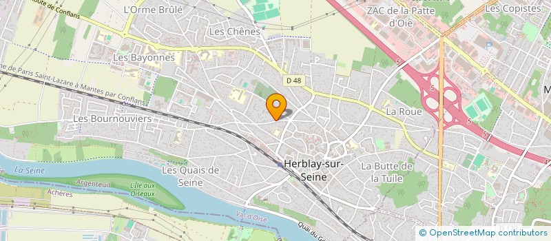 localisation de l'entreprise HELLOCRAFTER  HERBLAY-SUR-SEINE