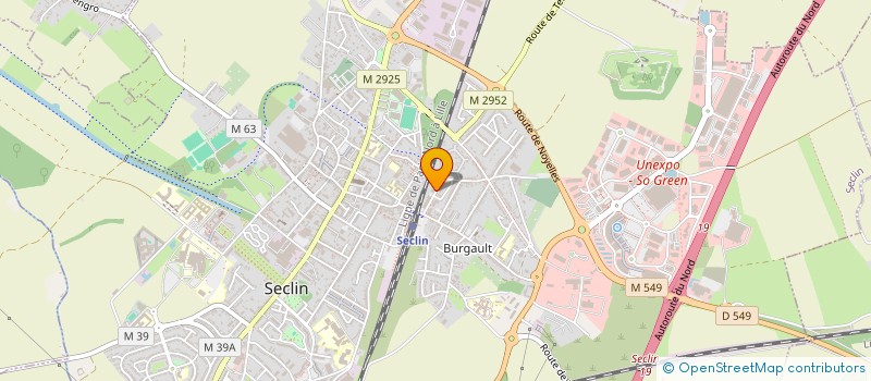 localisation de l'entreprise HELLONLYNE  SECLIN