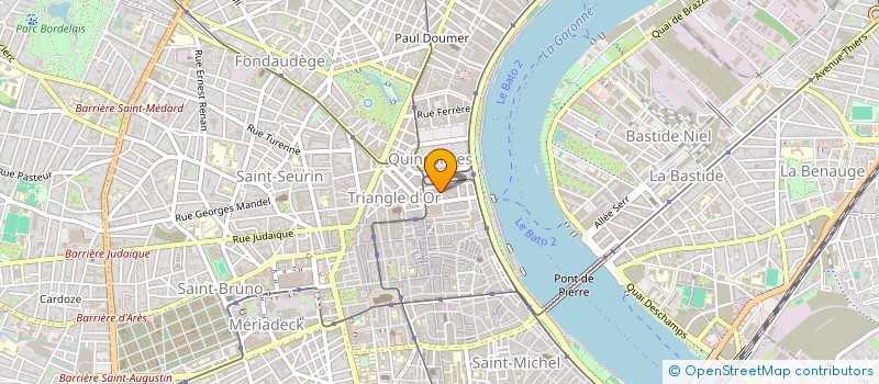 localisation de l'entreprise HELLOPREV  BORDEAUX