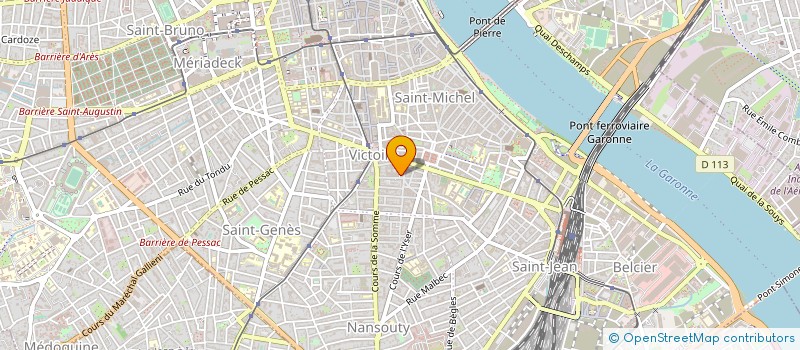 localisation de l'entreprise HELLOPROXI à BORDEAUX