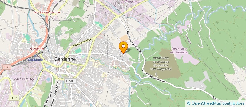 localisation de l'entreprise HELLOSHOW COMPAGNIE à GARDANNE