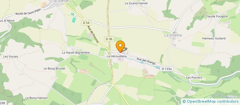 localisation de l'entreprise HELLOUIN BATIMENT  LA VILLETTE