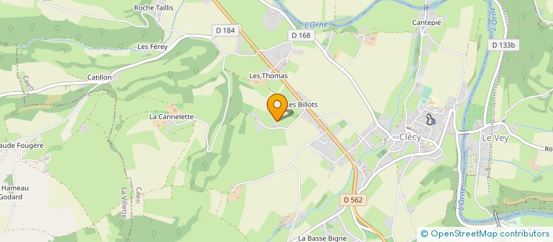 localisation de l'entreprise HELLOUIN TP  LA VILLETTE