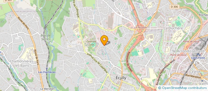 localisation de l'entreprise HELLOXA  ECULLY