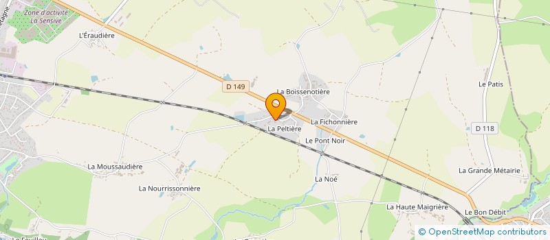 localisation de l'entreprise HELLRACE à BOUSSAY