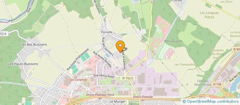 localisation de l'entreprise HELLTHY AB DREUX à DREUX