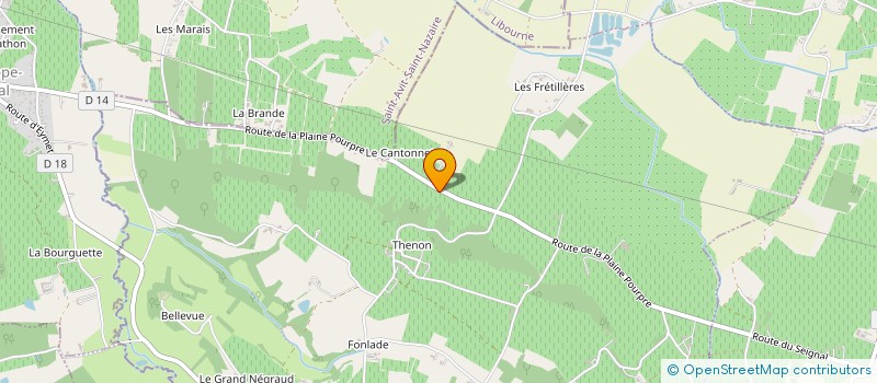 localisation de l'entreprise HELM IMMOBILIER  RAZAC-DE-SAUSSIGNAC