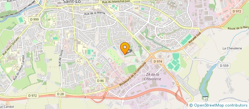 localisation de l'entreprise HELM-RAULT INVESTISSEMENTS  SAINT-LO