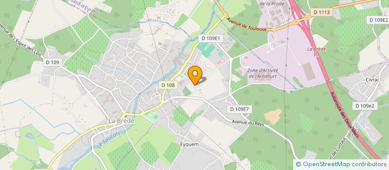 localisation de l'entreprise HELM & SONS  LA BREDE