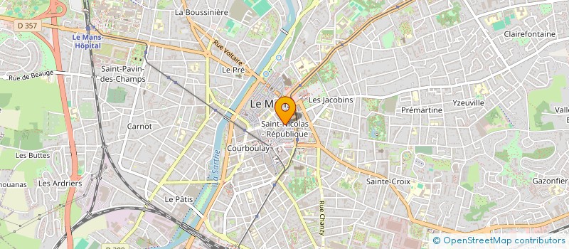 localisation de l'entreprise HELMA à LE MANS