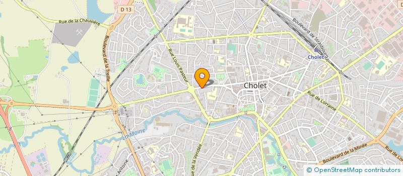 localisation de l'entreprise HELMAPACE à CHOLET