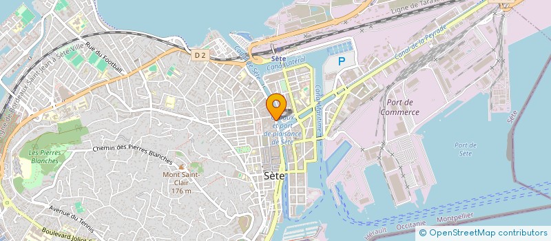 localisation de l'entreprise HELMI  SETE