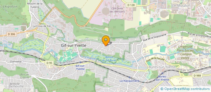 localisation de l'entreprise HELO  GIF-SUR-YVETTE