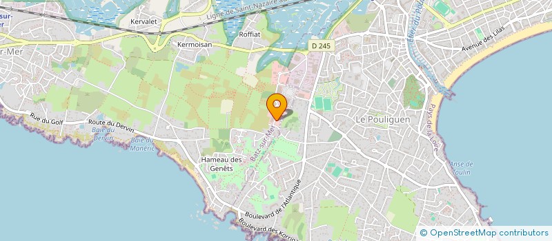 localisation de l'entreprise HELOIR  BATZ-SUR-MER