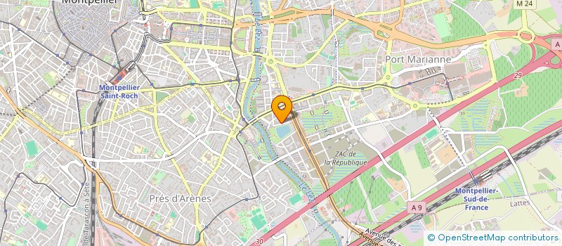 localisation de l'entreprise HELOISE à MONTPELLIER