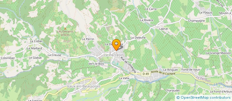 localisation de l'entreprise HELOISE  LE PERREON