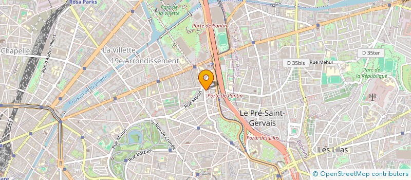 localisation de l'entreprise HELOISE  PARIS