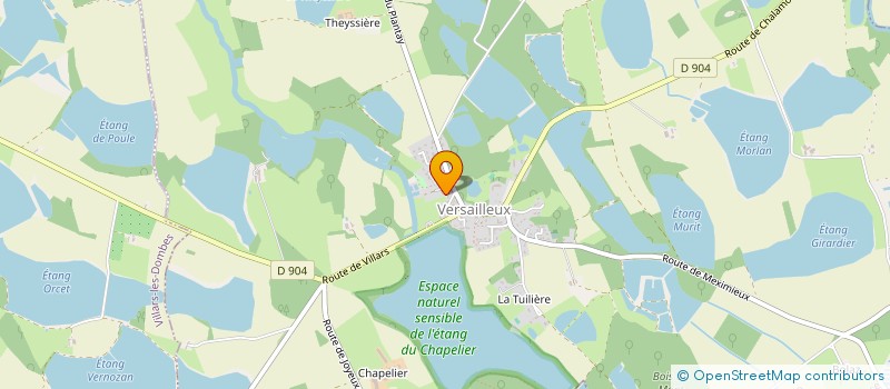 localisation de l'entreprise HELOISE BEDOY PHARMACIEN à VERSAILLEUX