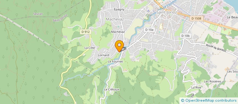 localisation de l'entreprise HELOISE.MARGAUX.JUMPING  SAINT-JORIOZ