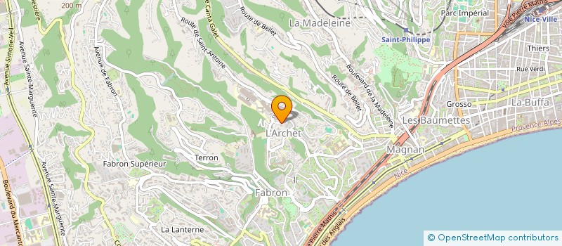 localisation de l'entreprise HELOISE SOUDIN à NICE