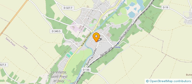 localisation de l'entreprise HELOIT à JOUY