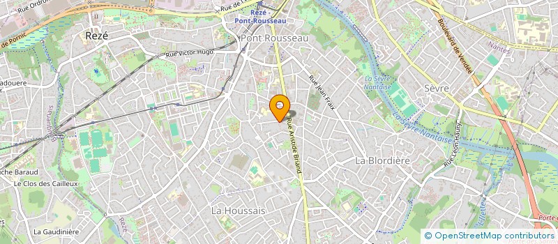 localisation de l'entreprise HELOMA  REZE