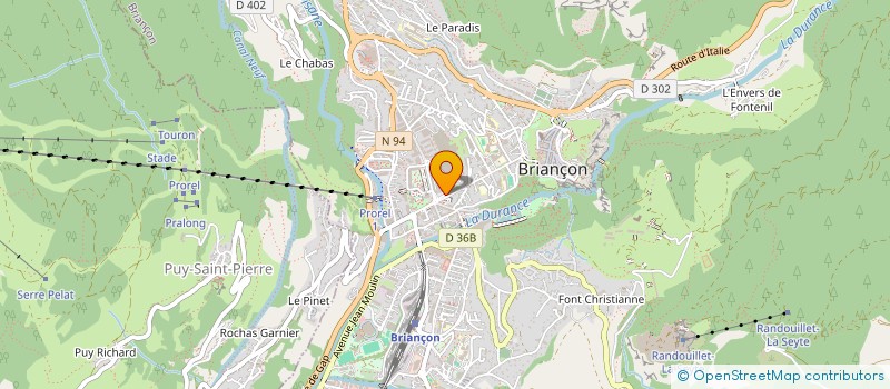 localisation de l'entreprise HELOMAE  BRIANCON