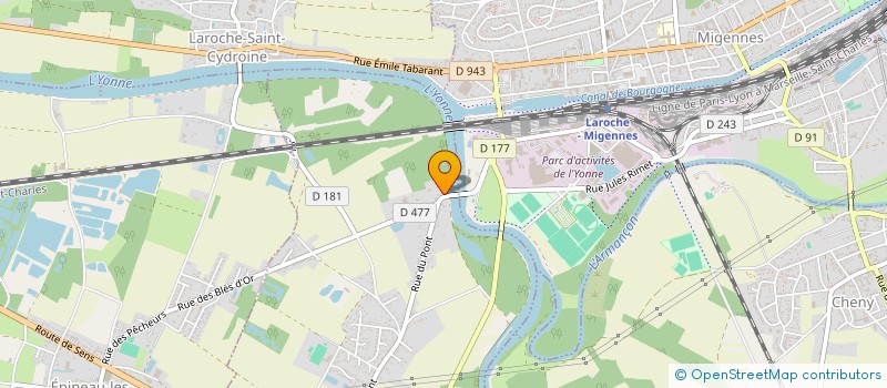 localisation de l'entreprise HELOMATH  CHARMOY