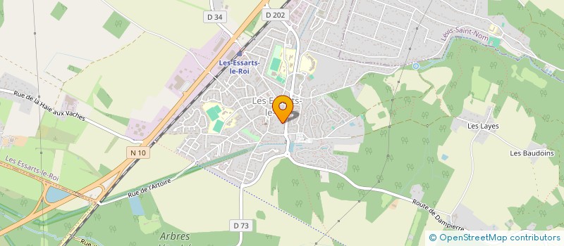 localisation de l'entreprise HELOME  LES ESSARTS-LE-ROI