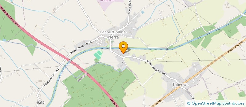 localisation de l'entreprise HELORA CONSEIL  LACOURT-SAINT-PIERRE