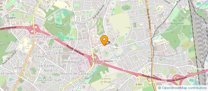 localisation de l'entreprise HELOS DISTRIBUTION à VILLENAVE-D'ORNON