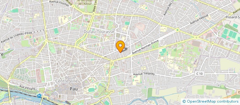 localisation de l'entreprise HELOVIC à PAU