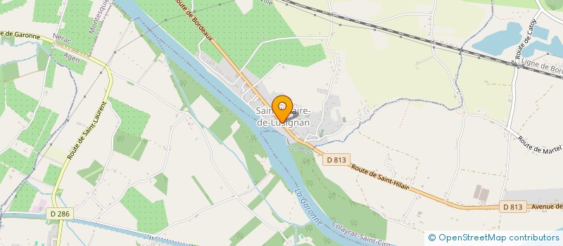 localisation de l'entreprise HELOVIC  SAINT-HILAIRE-DE-LUSIGNAN