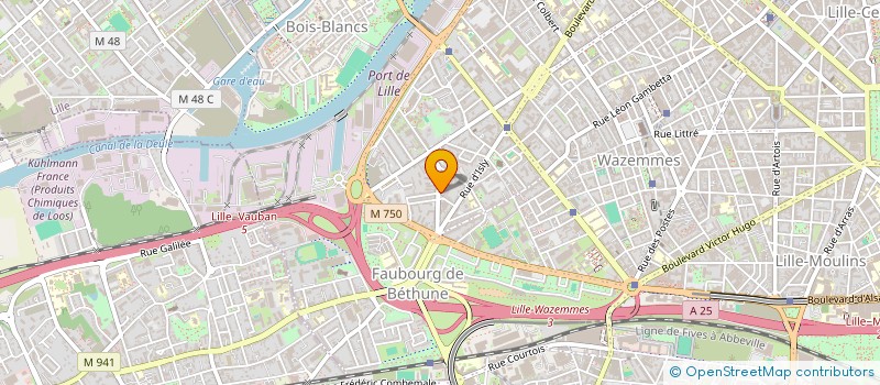 localisation de l'entreprise HELOW à LILLE
