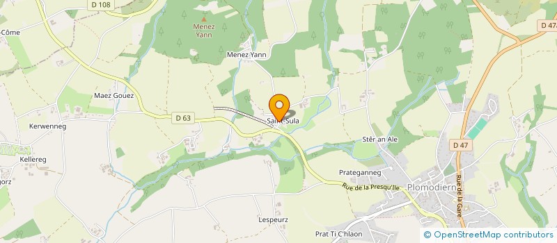localisation de l'entreprise HELP à PLOMODIERN