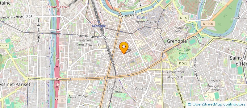 localisation de l'entreprise HELP à GRENOBLE