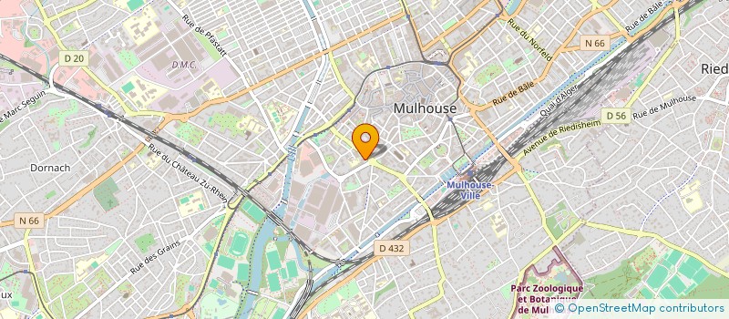 localisation de l'entreprise HELP  MULHOUSE