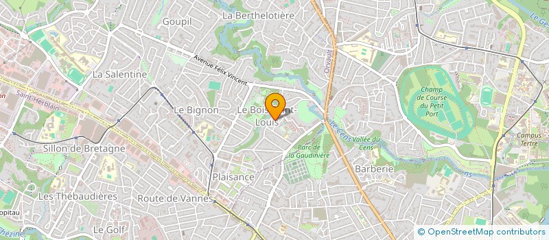 localisation de l'entreprise HELP ASSO à ORVAULT