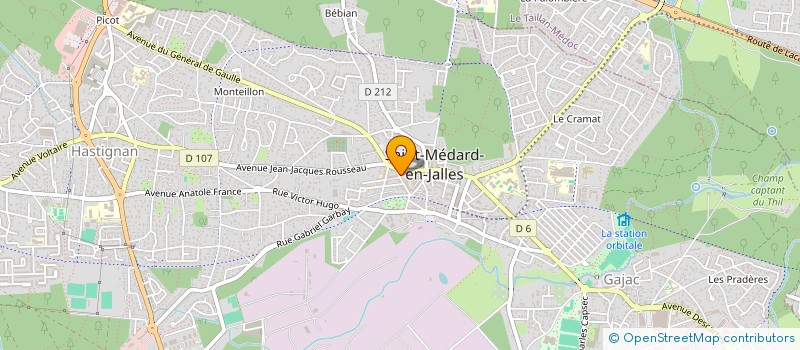 localisation de l'entreprise HELP DEPANNAGES SARL à SAINT-MEDARD-EN-JALLES
