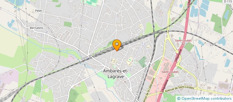 localisation de l'entreprise HELP ECO-ENERGIES  AMBARES-ET-LAGRAVE