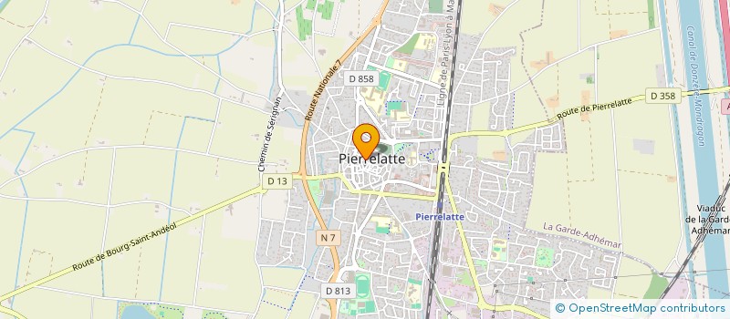 localisation de l'entreprise HELP EDUCATION à PIERRELATTE