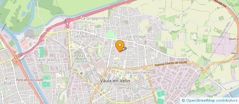 localisation de l'entreprise HELP EMPLOI FORMATION  VAULX-EN-VELIN