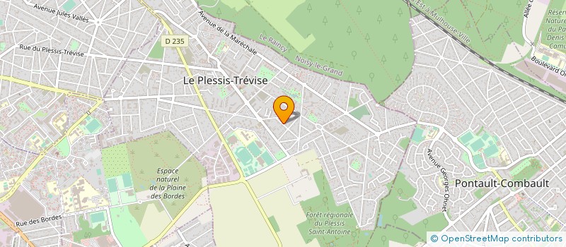 localisation de l'entreprise HELP ENERGIE SARL à LE PLESSIS-TREVISE