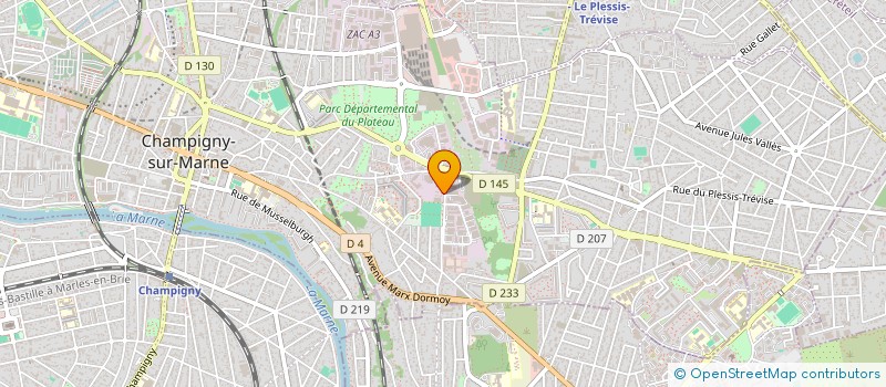 localisation de l'entreprise HELP ENVIRONNEMENT à CLICHY
