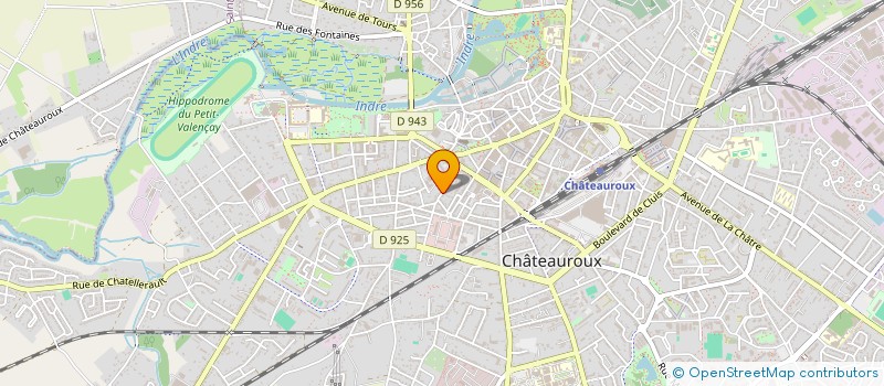 localisation de l'entreprise HELP EXECUTING à CHATEAUROUX