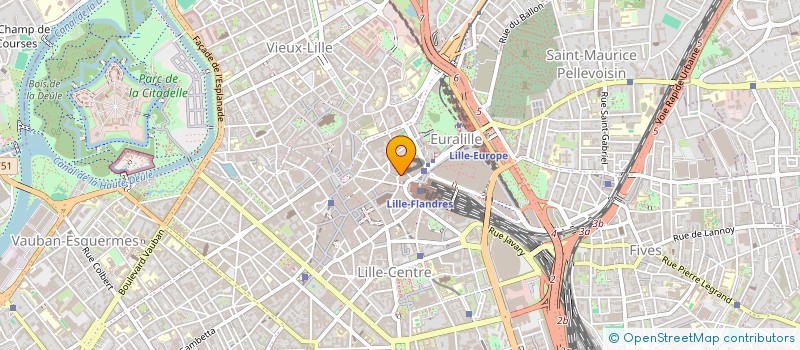 localisation de l'entreprise HELP EXPERT à LILLE
