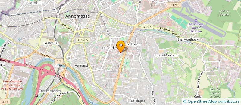 localisation de l'entreprise HELP FAMILY à ANNEMASSE