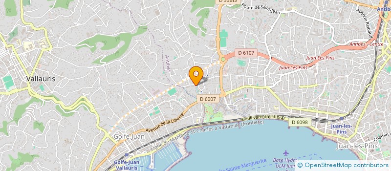 localisation de l'entreprise HELP FOR UKRANIAN PEOPLE  ANTIBES