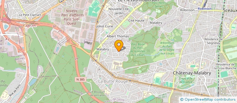 localisation de l'entreprise HELP GROUP à CHATENAY-MALABRY